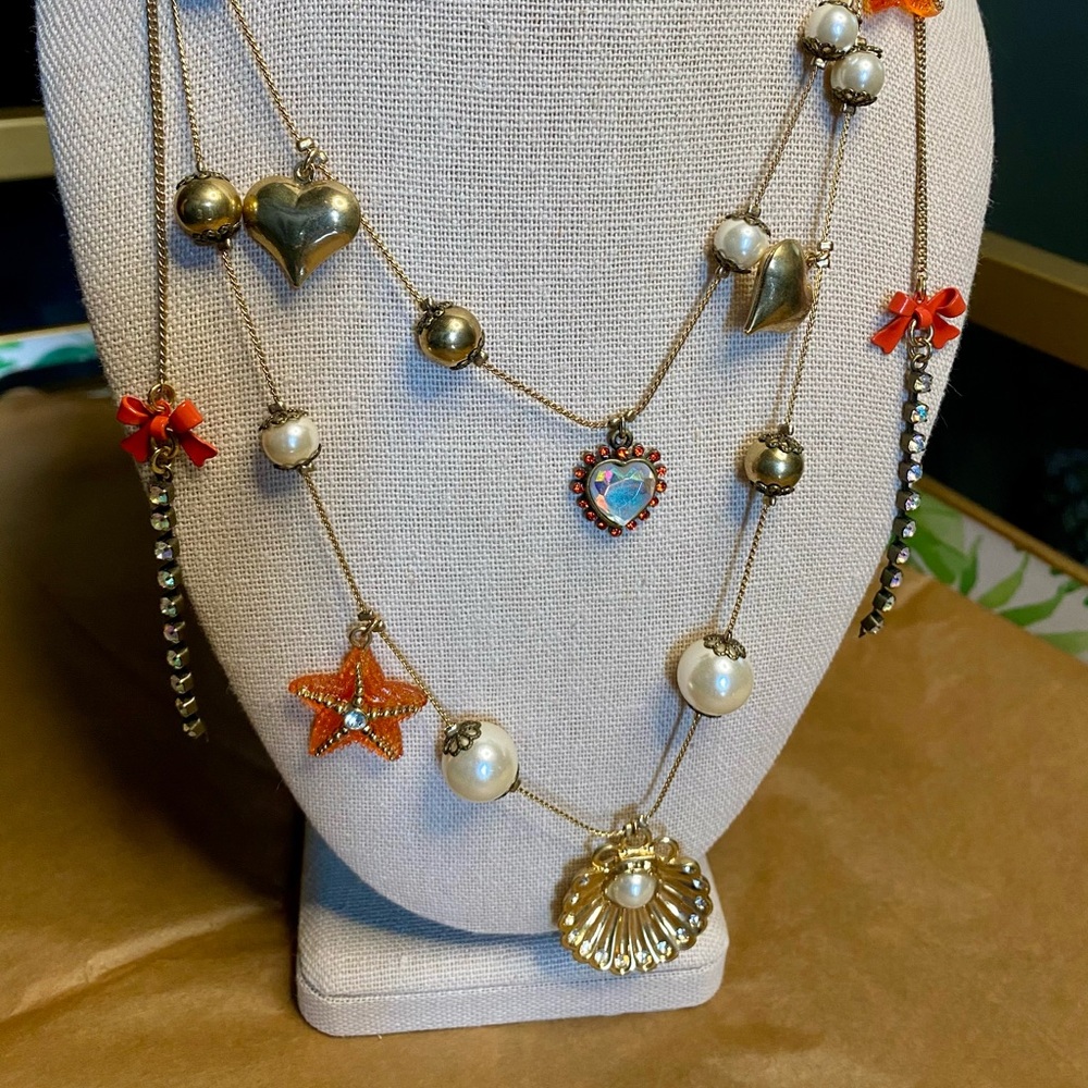 Betsey Johnson Under the Sea Necklace